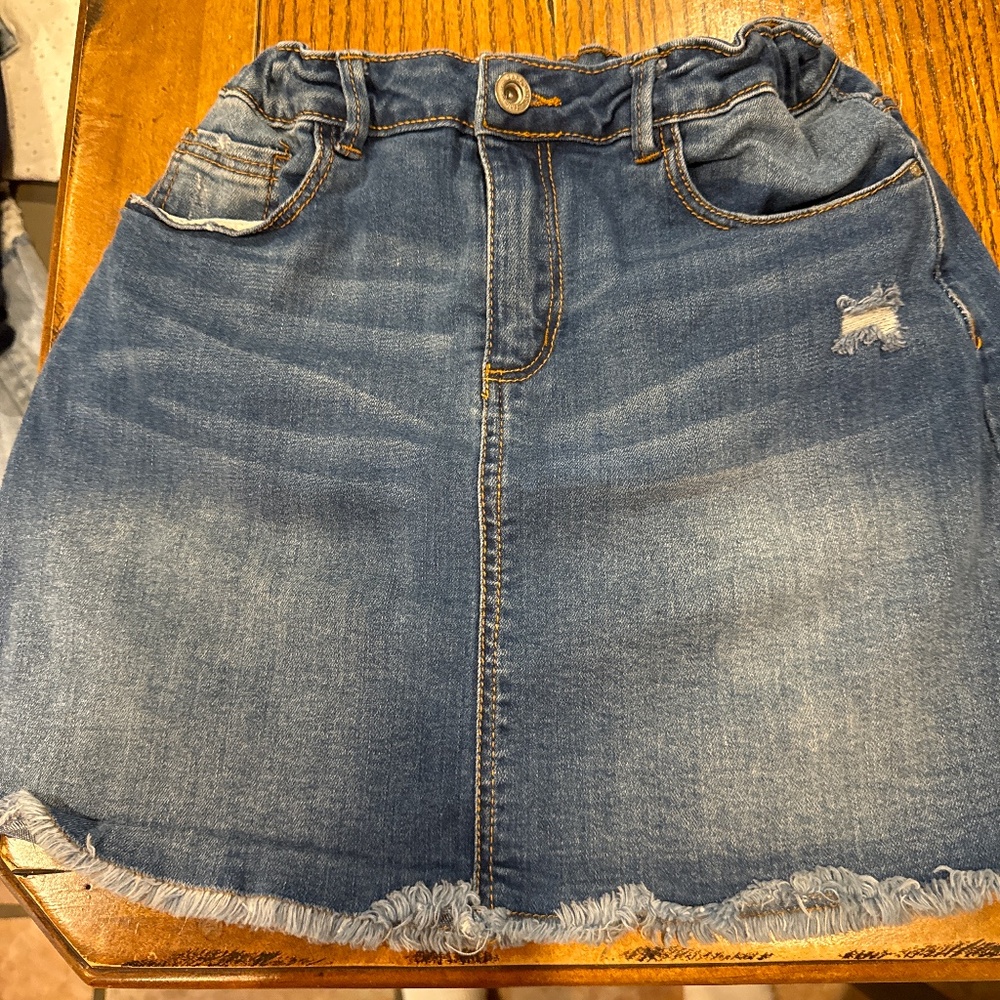 Girls Demin Skirt